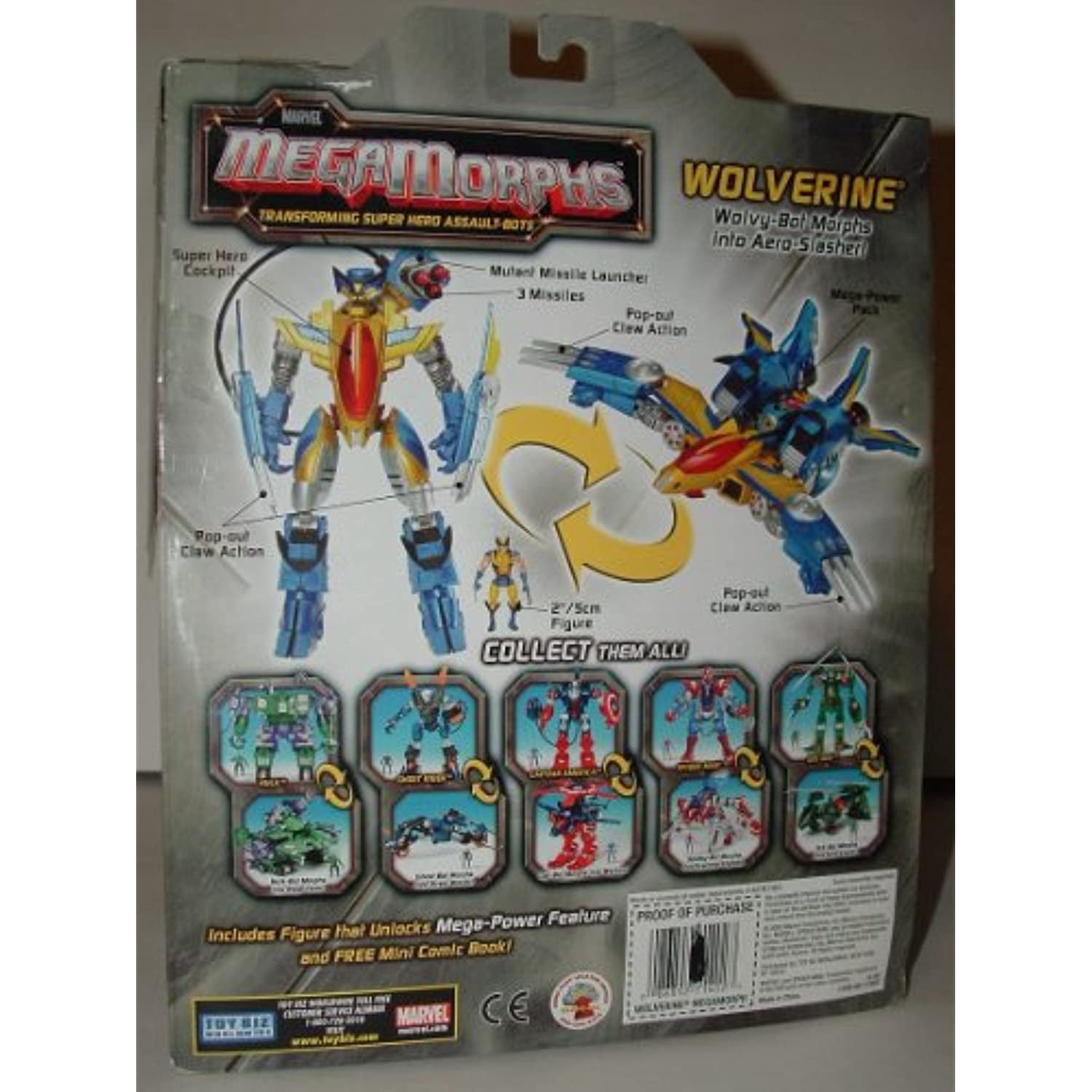 Mega Morphs Wolverine Action Figure