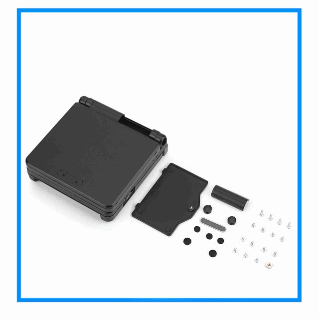Trousse de Pièces de Réparation pour Game Boy SP, Étui Complet en ABS avec Boutons et Pièces, Accès Facile, Portable, Compatible avec Game Boy SP