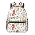 thumbnail image 1 of Disketp Cute Little Animals Mochila Estampada para Hombre y Mujer – Mochila Ligera Clásica con Múltiples Bolsillos para Universidad, Trabajo y Viajes-One Size, 1 of 5