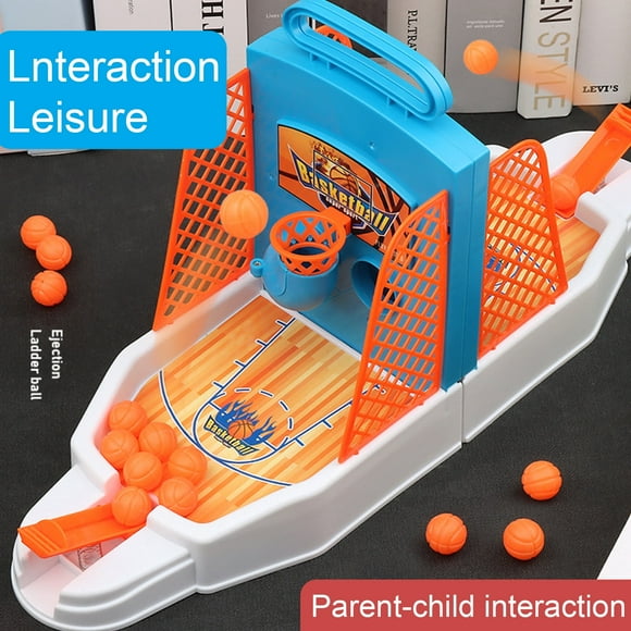 Tabletop Basketball Game - Fun Indoor Two-Player Mini Sports Shooting Game for Parties, Table Basketball Beer Drinking Game Toy For Entertaining Party Catapult