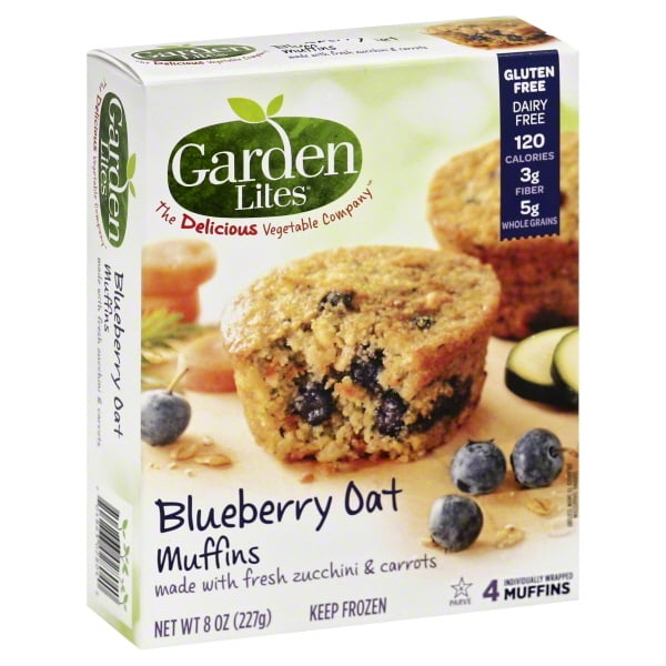 Garden Lites Veggies Made Great Muffins Blueberry Oat Walmart