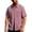 Red3, variant on LIaqionyy Big and Tall Short Sleeve Shirt for Men's Plaid Dress Button down Casual Loose Tees Shirts with Pocket