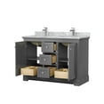 thumbnail image 6 of Wyndham Collection WCV232348DBCCMUNSMXX Avery 48" Free Standing Double Basin Vanity Set -, 6 of 7