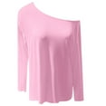 thumbnail image 5 of EDFBUYKRS Crewneck Sweatshirt Tube Tops Solid Color Blouses Long Sleeve Shirts Basic Tees Pullover Crop Tops Tops Basic Tees Womens Dress Tops Xl, 5 of 5