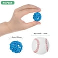 thumbnail image 2 of Uxcell 16-Pack Bolas Decorativas de Ratan Tejido 30mm/1.2 Pulgadas para Navidad Bodas Acción de Gracias Azul Oscuro, 2 of 6