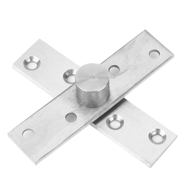 2 Uds Bisagra De Acero Inoxidable Bisagra Giratoria De 360 grados Bisagra De Pivote Superior Inferior Piezas De Hardware Para Puertas Giratorias Puertas Batientes