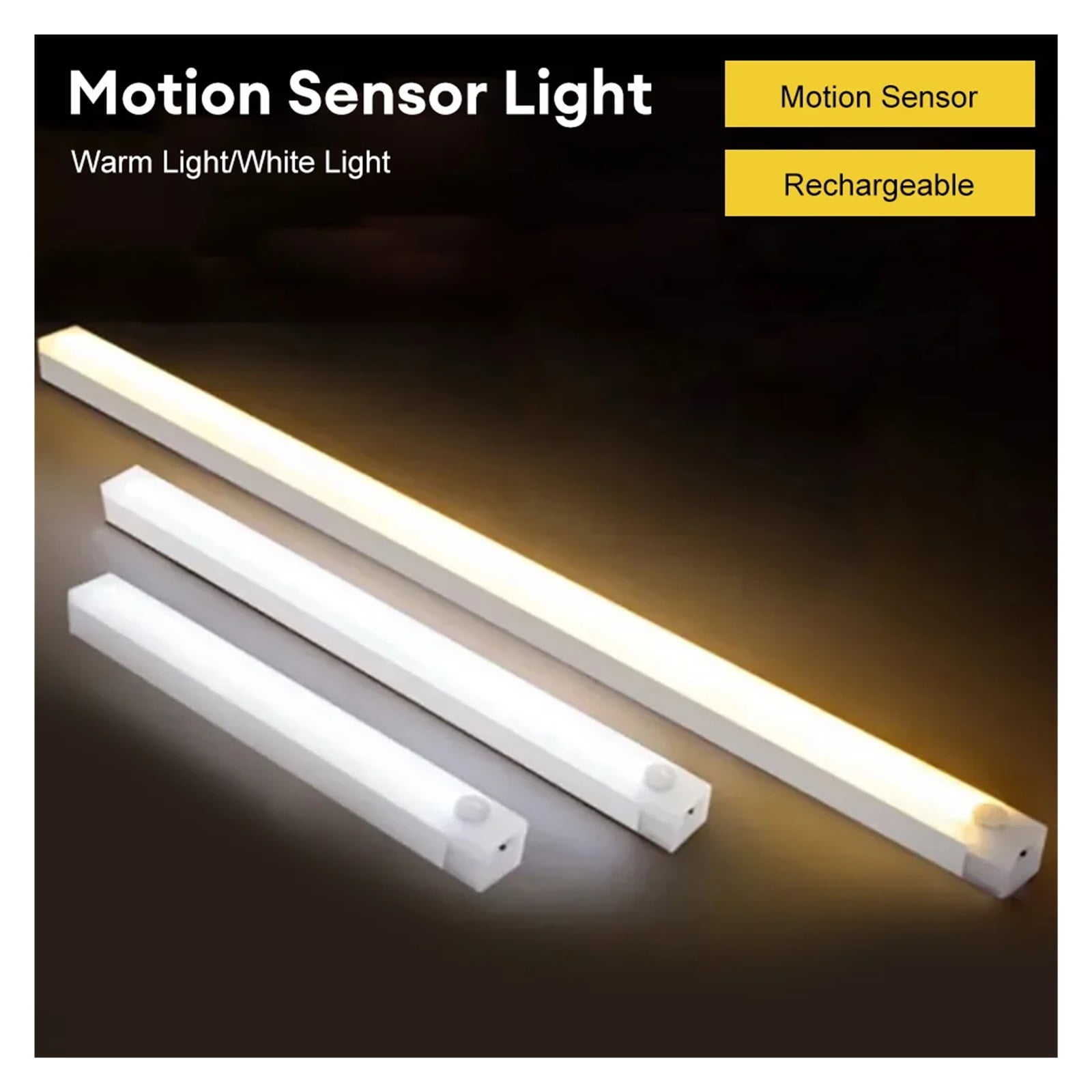 Motion Sensor Light Wireless LED Night Light, Bedroom Decoration Light Wall Stairs Kitchen Cabinet Wardrobe Corridor Light