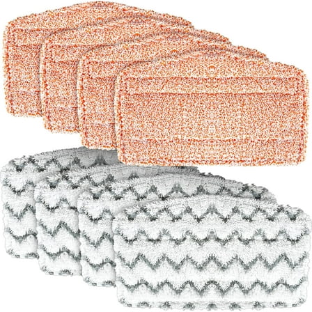 Replacement Steam Mop Pads for Shark S1000 and S1200 Steam Mop - Set of 4 Cleaning Pads