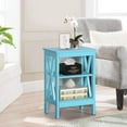 thumbnail image 6 of Modern Nightstands X-Design Side End Table Night Stand with Storage Shelf for Bedroom,Living Room, 6 of 15