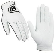 2 NEW Callaway Dawn Patrol Men's Leather Golf Glove White Size XL Cadet LH