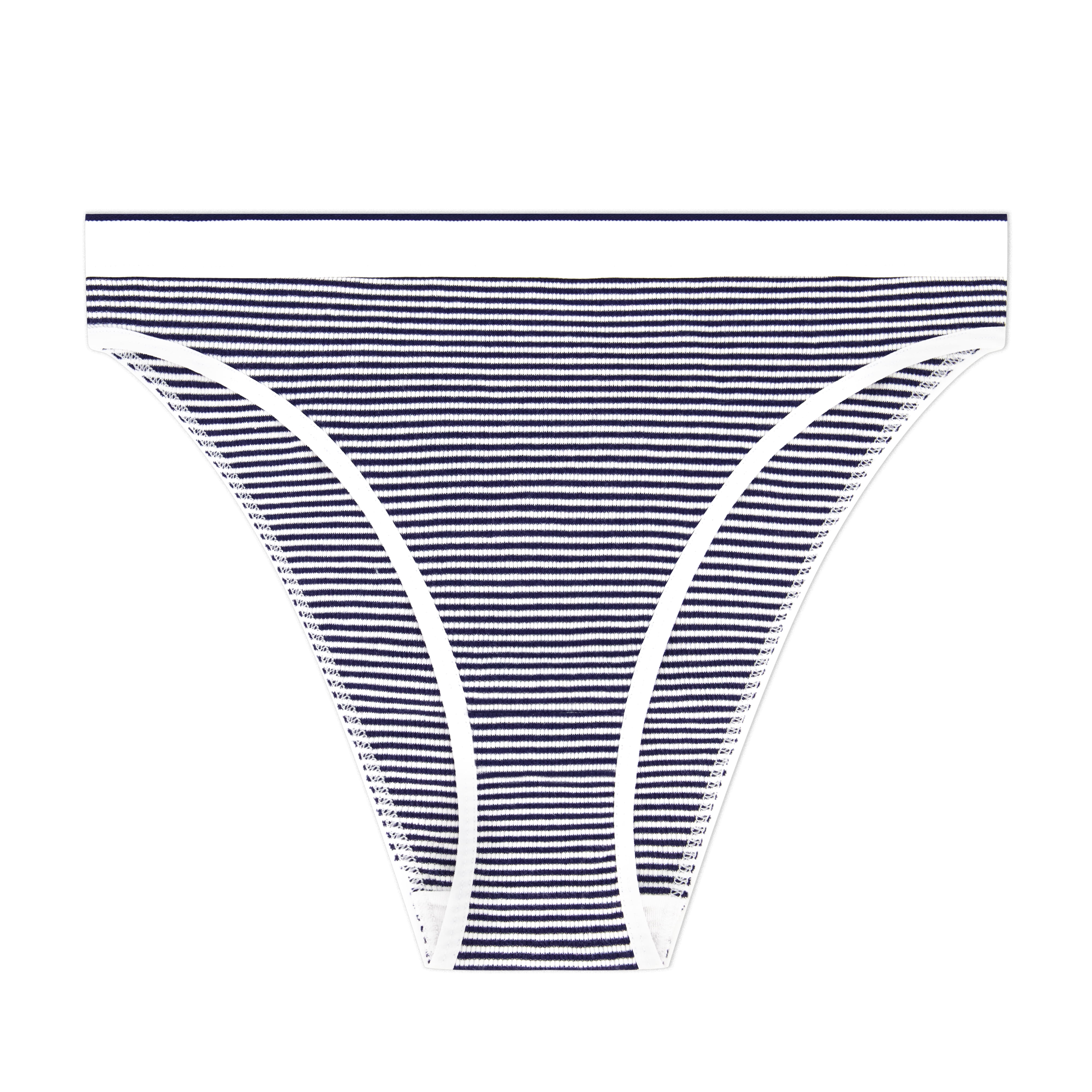 No Boundaries Stretch Ribbed Hi Cut Cheeky Underwear, 5-Pack, Women's XS-XXXL