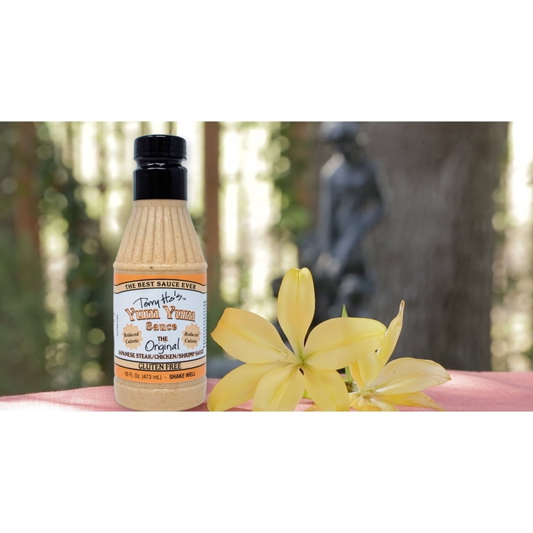 Terry Ho's Reduced Calorie Yum Yum Sauce - 16 Oz Low-Cal Japanese Mayo Sauce For Dipping, Marinades & Dressings