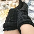 thumbnail image 5 of Calcetines Hasta la Rodilla Mujer Térmicos Invierno Calcetines Altos de Muslo Calcetines Extra Largos Casual de Punto Medias de Botas Largas para Niña Calcetines Navideños, 5 of 5