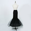 thumbnail image 5 of Women Crinoline Petticoat Black Mermaid Hoop Skirt Ball Gown Slip Underskirt, 5 of 10