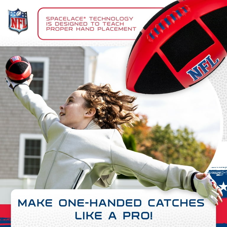 Franklin Sports NFL Kids Football + Receiver Glove Set - NFL