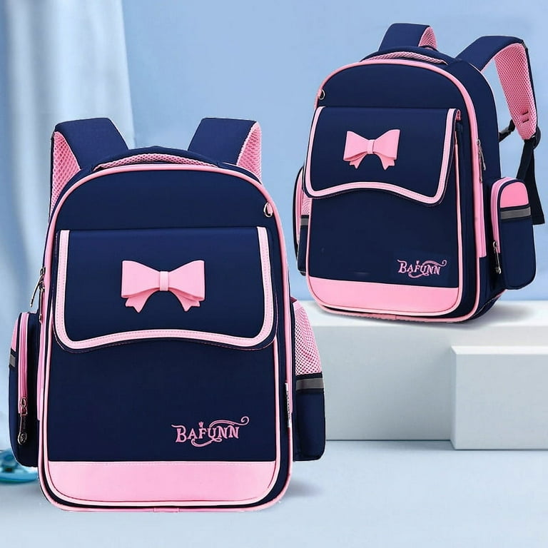 Children Cartoon Cat School Bag For Girls Boy Orthopedic Backpack