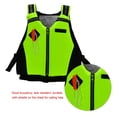 thumbnail image 3 of Life Vest,  Buoyancy Adult Life Jacket Adjustable Belt  For Adult For Under 95kg For Emergency, 3 of 8