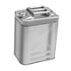 thumbnail image 1 of Bidón de combustible de acero inoxidable de gran capacidad, garrafa de agua, depósito de metal resistente para acampada. 35 litros, 1 of 9