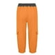 thumbnail image 4 of WILLBEST Pantalones Casuales Para Mujer, Ligeros, de Cintura Alta, Elásticos, Con Cordón, Cargo Capri Para Comodidad Diaria, Diseño de Bolsillo Versátil y Elástico, Ideal Para Diversas Actividades., 4 of 4