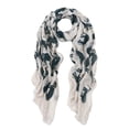 thumbnail image 2 of Premium Elephant Print Frayed End Scarf Wrap, 2 of 3