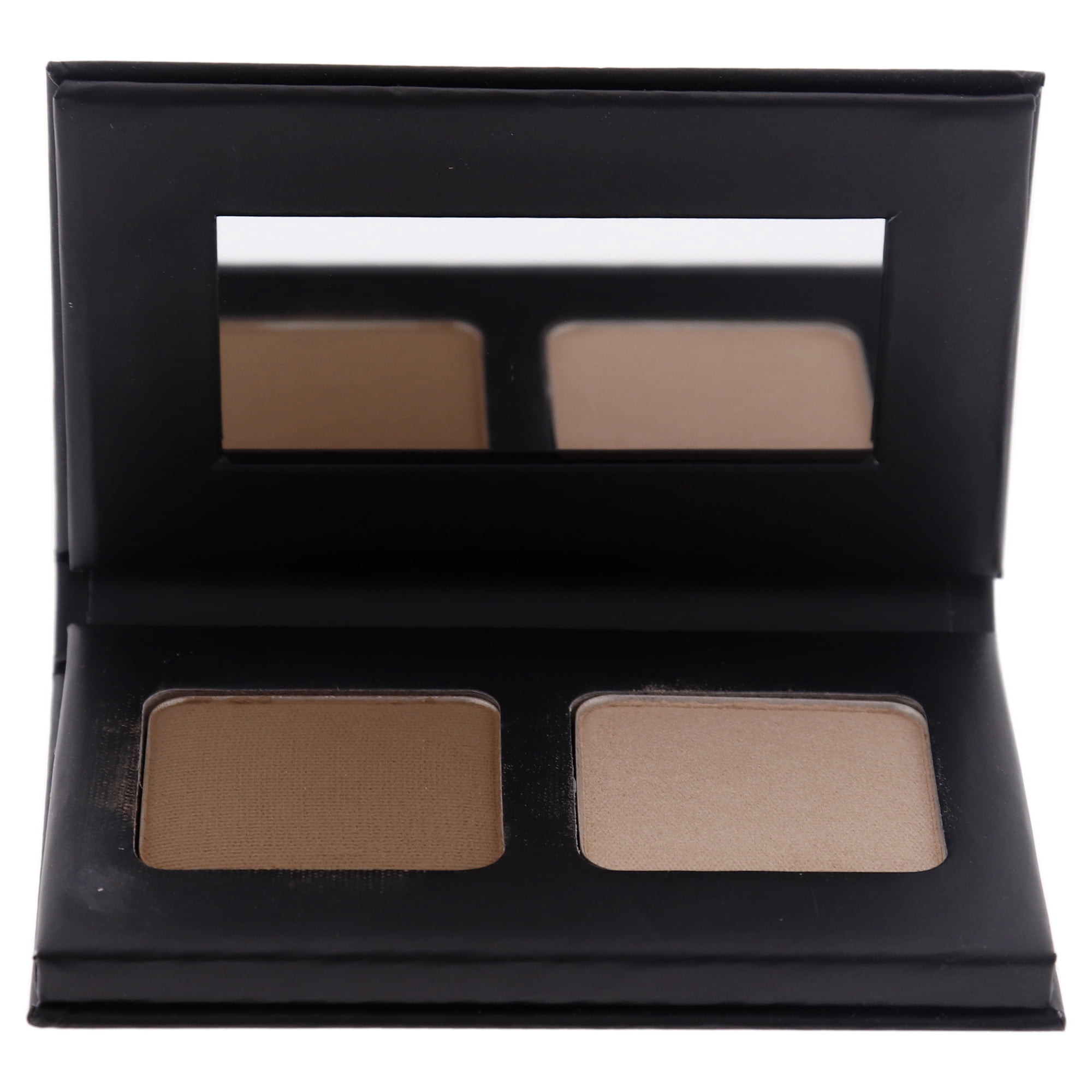 Open Black compact of The Contour Duo On The Go showing two contour shades
