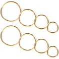 thumbnail image 1 of 8pcs Nose Rings Hoops Nose Piercing Hoops Nose Piercings Nose Jewelries, 1 of 8