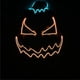 thumbnail image 4 of Fiudx Máscara de Calabaza Led, Diseño de Luz El Brillante, Material de Pvc Seguro, Divertida para Fiestas de Halloween, Accesorio de Disfraz Único, Unisex, Apta para Adultos, Tamaño 27 X 21 Cm, 4 of 4