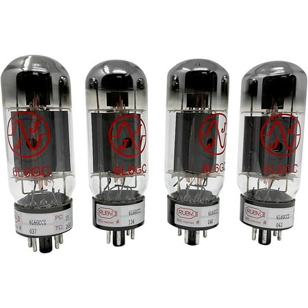 Ruby 6L6GCCZ Matched Amp Tubes Matched Quad