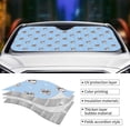 thumbnail image 3 of Yiaed French Bulldog2 Print Car Windshield Sunshade Front Auto Car Front Window Sun Shade Foldable Sun Visor Shield Cover Auto Accessories for Sedan SUV Truck-Small, 3 of 5