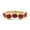 Rose Plated, variant on Oval Cut Ruby Wave Band Ring for Engagement, 925 Sterling Silver Stackable Ring, Gift for Anniversary, Curved Band Handmade Ring, July Birthstone Ring