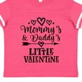thumbnail image 4 of Inktastic Mommy Daddy Little Valentine Boys or Girls Toddler T-Shirt, 4 of 5