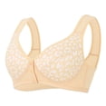 thumbnail image 1 of Elegant Front-Button Lingerie for Daily Leisure with Adjustable Straps and Seamless Backless Design, 1 of 4