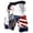 White, variant on Mens Cargo Shorts Beltless Classic Fit 250th Anniversary Usa Work Shorts Camouflage Print Multi Pocket Casual Outdoor Tactical Short Army Green L