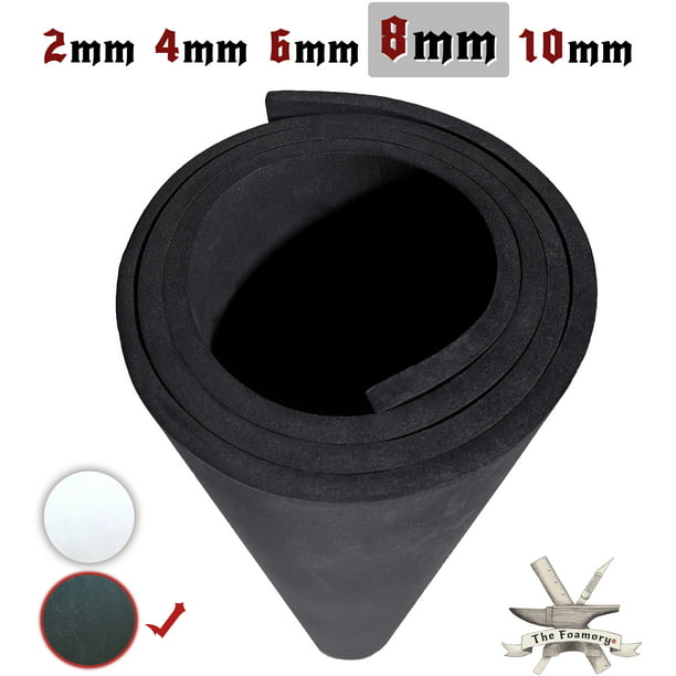 Eva Foam Cosplay 8mm Thick 2mm To 10mm Black Or White 35 X 59