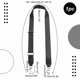 thumbnail image 2 of Correa cruzada de 3,5 cm de ancho, correa ajustable de piel sintética negra para bolso de hombro de 84 a 140 cm, correa de repuesto para bolso de mano, 2 of 9