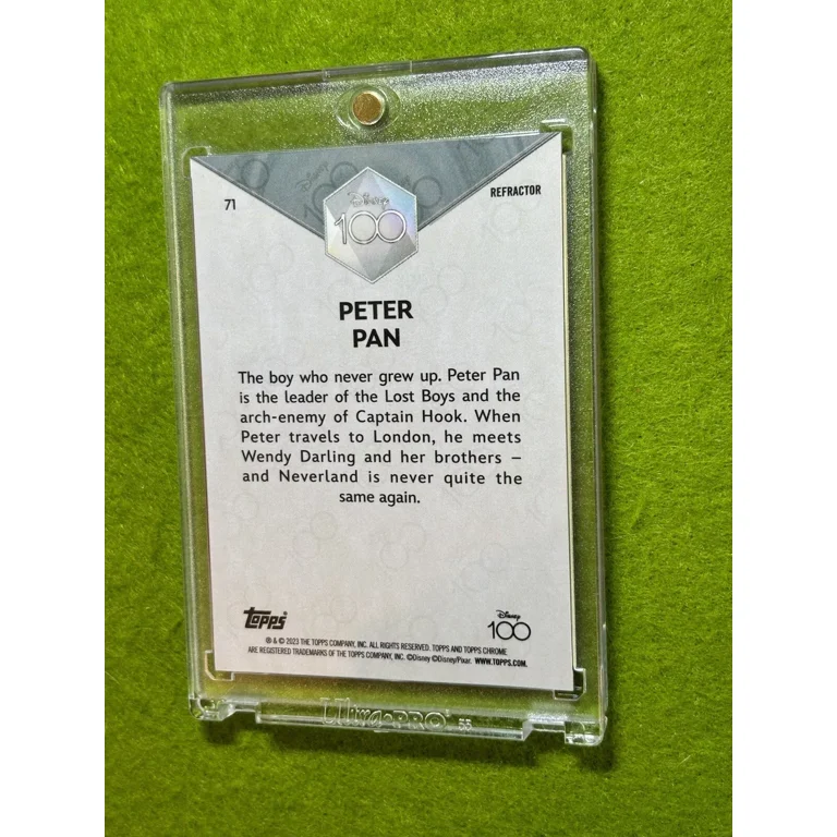 その他 Topps Chrome Disney100 PETER PAN 299 Amazon.com: Disney