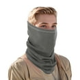thumbnail image 6 of Unique Bargains 1 Pc Multi-function Neck Warmers Windproof Face Mask for Cycling Dark Gray, 6 of 6