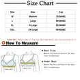 thumbnail image 2 of Bigersell Seamless Pullover Bras Women Pull-On Bras Back-Smoothing Ladies Push-up Padded Bralette Comfort Soft V-Neck Women's Sports Bras No Underwire Everyday Wire-Free Bra Green XXL, 2 of 5