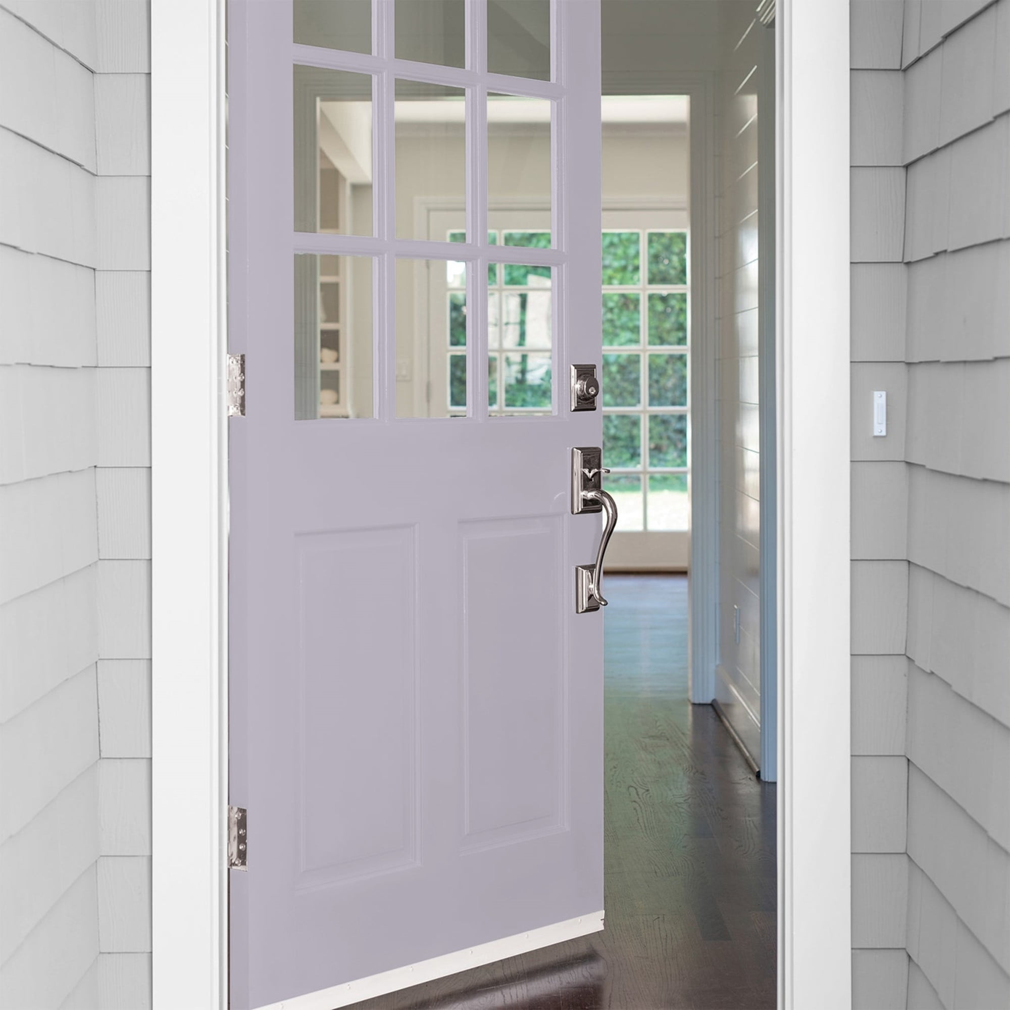 Glidden High Endurance Plus Ash Grove Satin Exterior Paint and Primer, 1 Quart