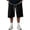 Black, variant on Men's Baggy Sweat Shorts 2026 Fleece Cotton Y2k Shorts Casual Under Knee Shorts Raw Hem Gym Shorts with Pockets Green XL