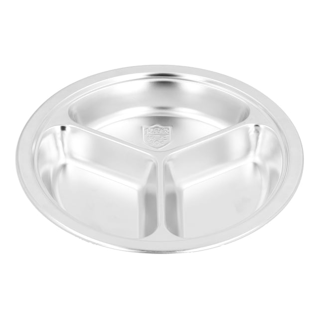 Plato reutilizable NikouMX Plato de Acero inoxidable elegante