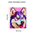 thumbnail image 3 of LHONGY Dog Decor Dog Wall Art Husky Wall Art Poster Animal Wall Decor Animal Pictures Animals Canvas Wall Art Pet Art Husky Art Dog 12x16 in, 3 of 5