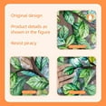 thumbnail image 4 of Window Privacy Film Stained Glass Window Film Decorative Window Sticker Privacy Film for Glass Door Heat Control UV Block Non-Adhesive Peel and Stick Rainbow Window Cling Reusable, 4 of 6