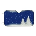 thumbnail image 7 of Fotbe Christmas Fir Tree Car Windshield Sunshade | Sun Visor Protector Front Window Shade, Keeps Out UV Rays, Keeps Your Vehicle Cool-Medium, 7 of 7