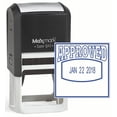 thumbnail image 2 of MaxMark Q43 (Large Size) Date Stamp with "APPROVED" Self Inking Stamp - Blue Ink, 2 of 5