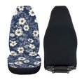 thumbnail image 5 of XYZCANDO Blooming Flowers Car Seat Covers 2 Pack Breathable Car Seat Covers for Women Removable Automotive Accessories Universal Fit for Most Cars,SUVs,Sedans, 5 of 7