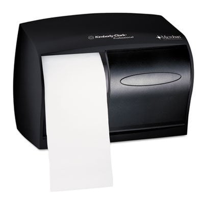 Kimberly-Clark 09604 Professional Coreless Double roll Tissue Dispenser, Smoke