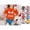Orange, variant on Girls Canada Flag T-Shirt Canadian Maple Leaf Graphic Crewneck Short Sleeve Casual Summer Tee Top for Kids