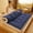 Dark Blue, variant on Premium Fiber Mattress for Student Bed, Machine Washable and Foldable Design, Extra Soft and Thickened Padded for Comfortable Sleep Support