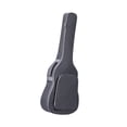 thumbnail image 4 of Bolsa de guitarra impermeable con asa lateral para guitarra acústica de 40 y 41 pulgadas gris, 4 of 9